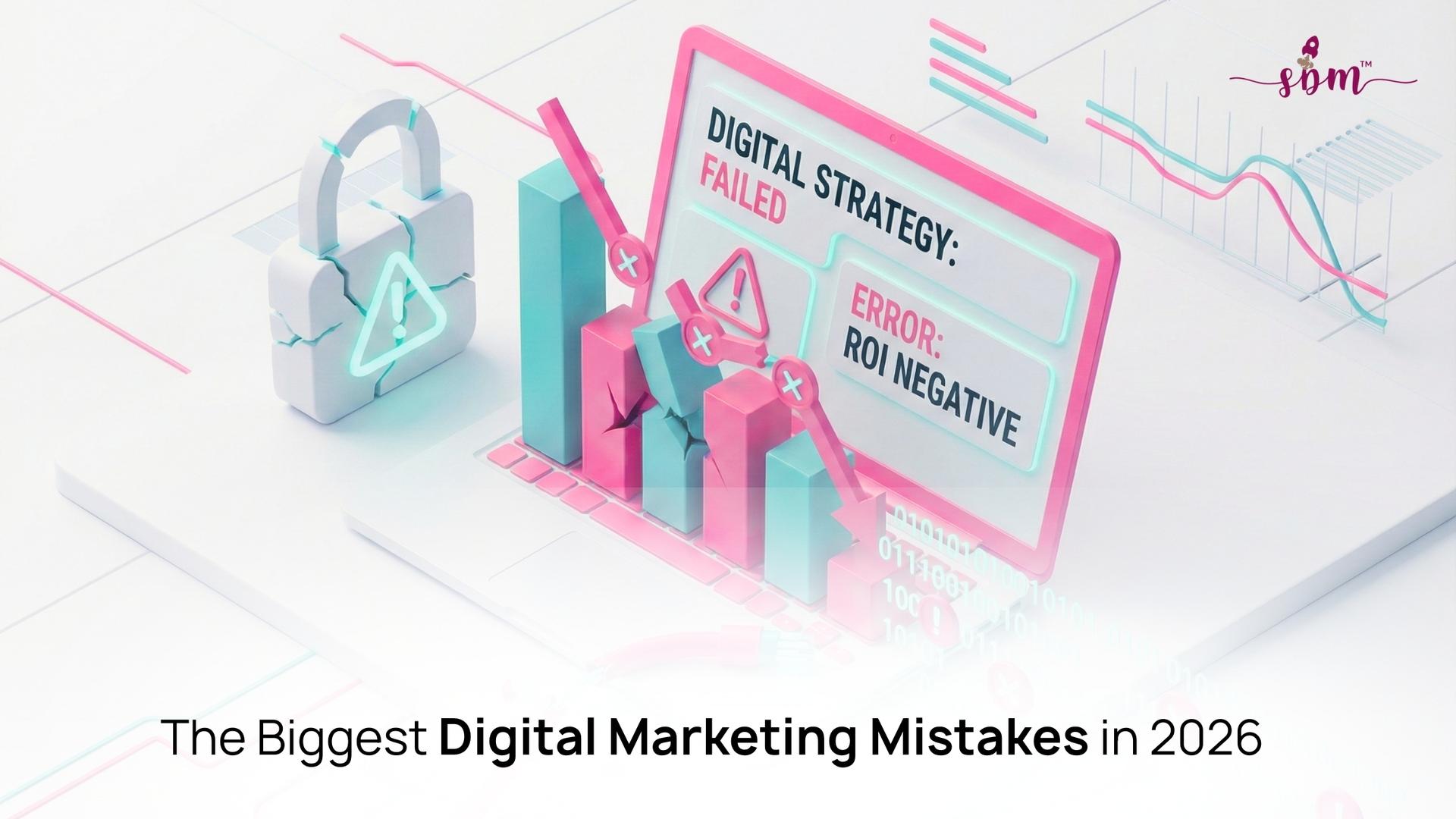 2026 Top Digital Marketing Mistakes Small Businesses Make (And How to Avoid Them) Small business digital marketing pitfalls in 2026 with solutions